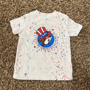 Adorable! Buc-ee’s Patriotic Shirt Size 2T